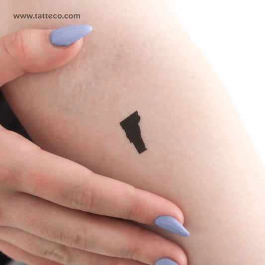 Vermont Temporary Tattoo - Set of 3