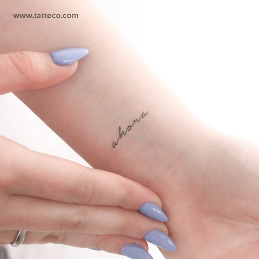 Tatuaje temporal Ahora - Juego de 3