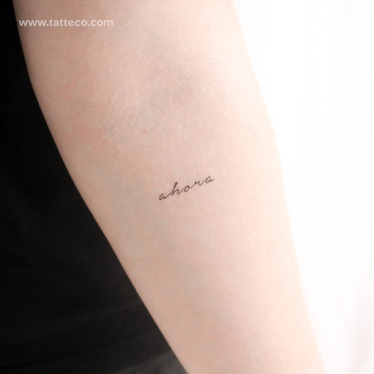Tatuaje temporal Ahora - Juego de 3