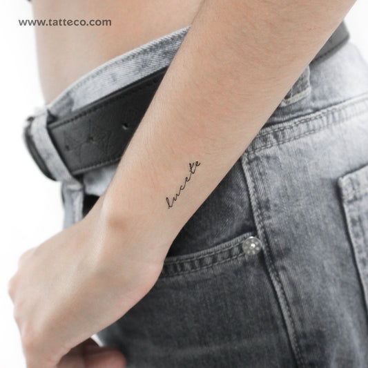 Tatuaje temporal Lucete - Juego de 3