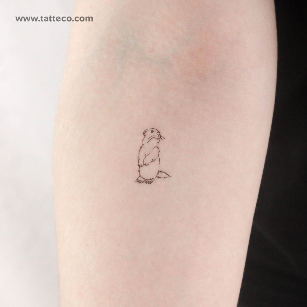 Marmot Temporary Tattoo - Set of 3