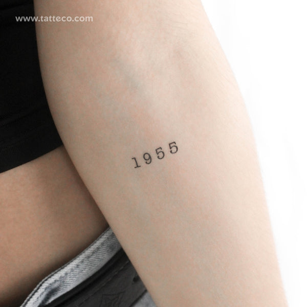 1955 Temporary Tattoo - Set of 3 – Tatteco