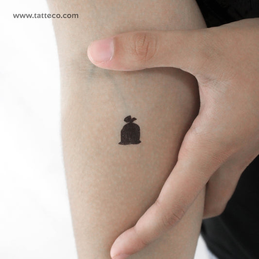 Tatuaje temporal de bolsa de basura (juego de 3)
