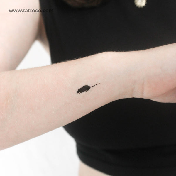 Black Rat Temporary Tattoo - Set of 3