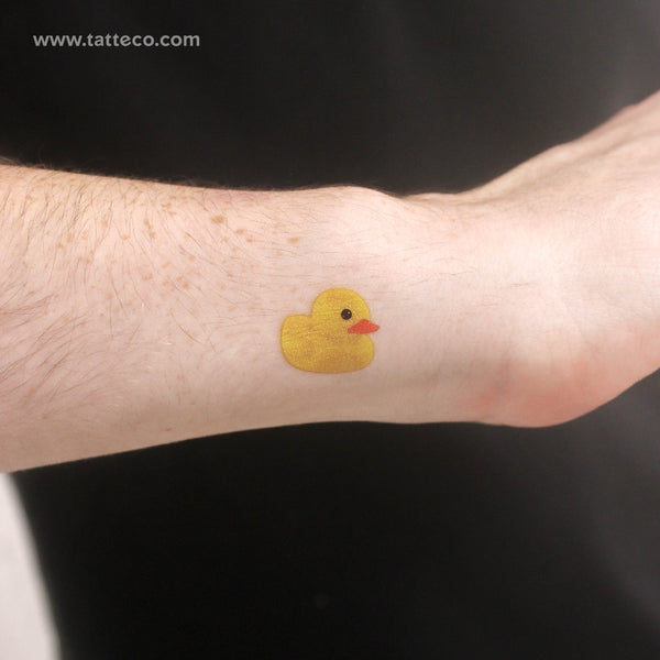 Bath Ducky Temporary Tattoo - Set of 3