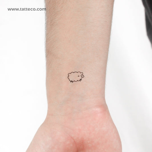 Little Sheep Temporary Tattoo - Set of 3