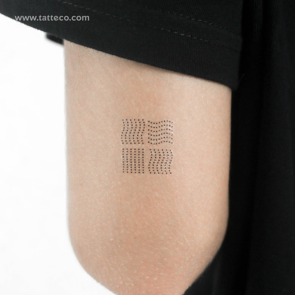 Fifth Element Temporary Tattoo - Set of 3