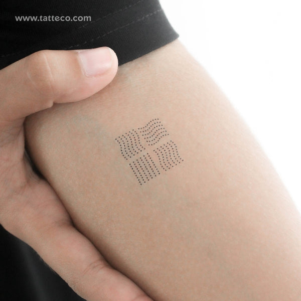 Fifth Element Temporary Tattoo - Set of 3