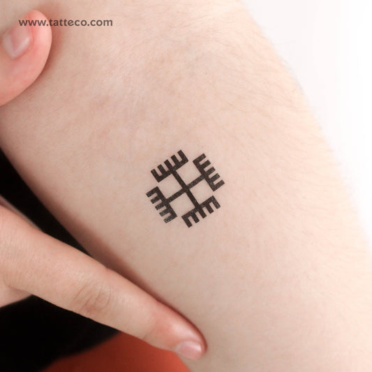 Tatuaje temporal Manos de Dios - Juego de 3