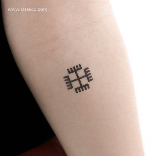 Tatuaje temporal Manos de Dios - Juego de 3