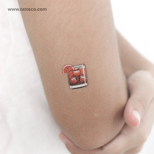 Negroni Temporary Tattoo - Set of 3