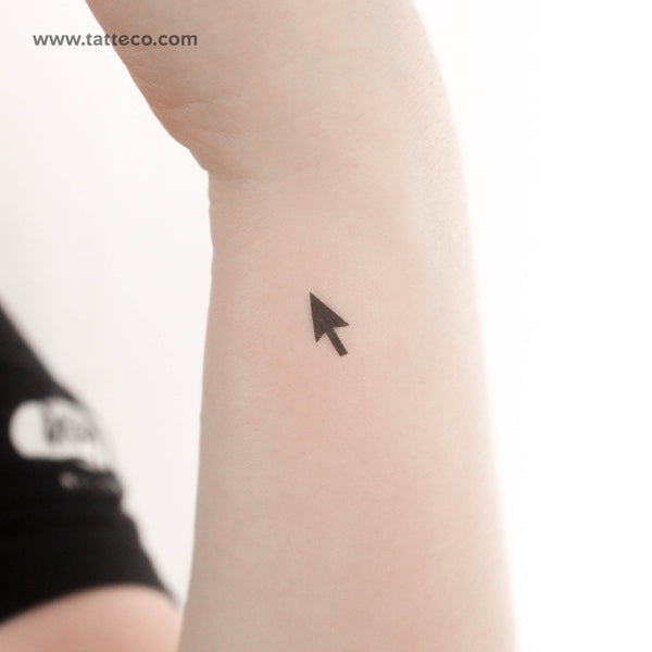 Cursor Arrow Temporary Tattoo - Set of 3