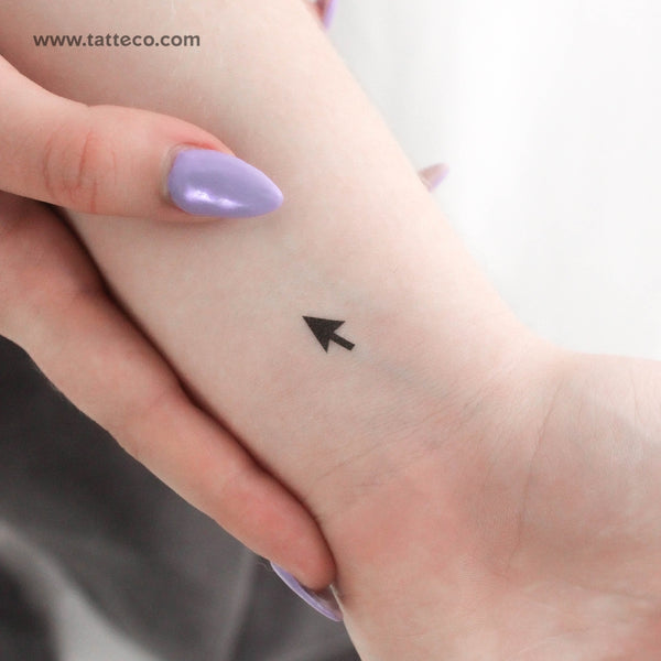 Cursor Arrow Temporary Tattoo - Set of 3