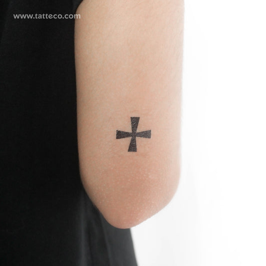 Tatuaje temporal de cruz cosaca (juego de 3)
