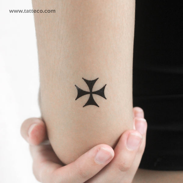 Bolnisi Cross Temporary Tattoo - Set of 3