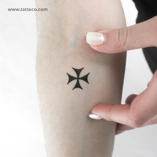 Bolnisi Cross Temporary Tattoo - Set of 3