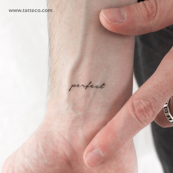 Perfect Temporary Tattoo - Set of 3