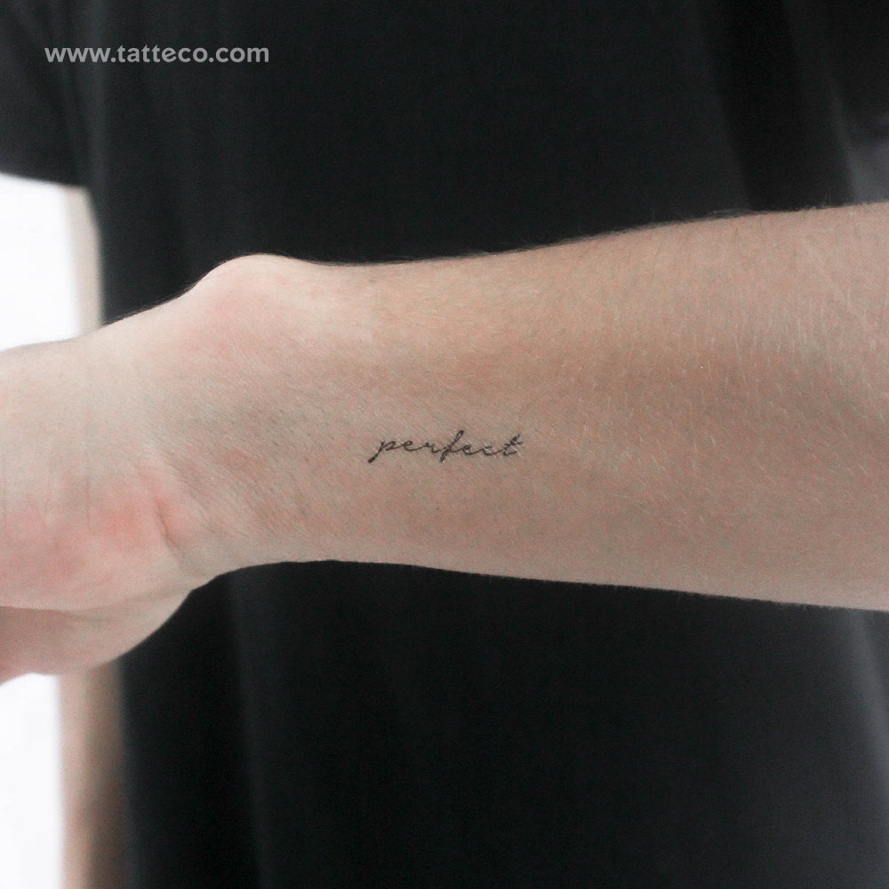 Perfect Temporary Tattoo - Set of 3