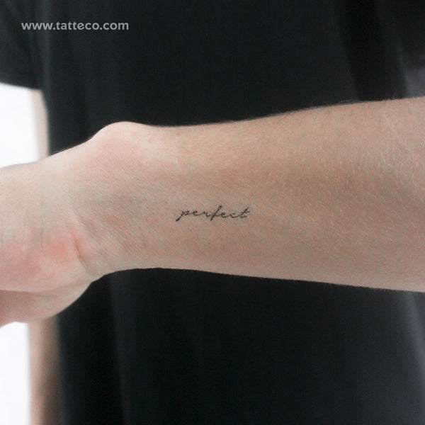 Perfect Temporary Tattoo - Set of 3