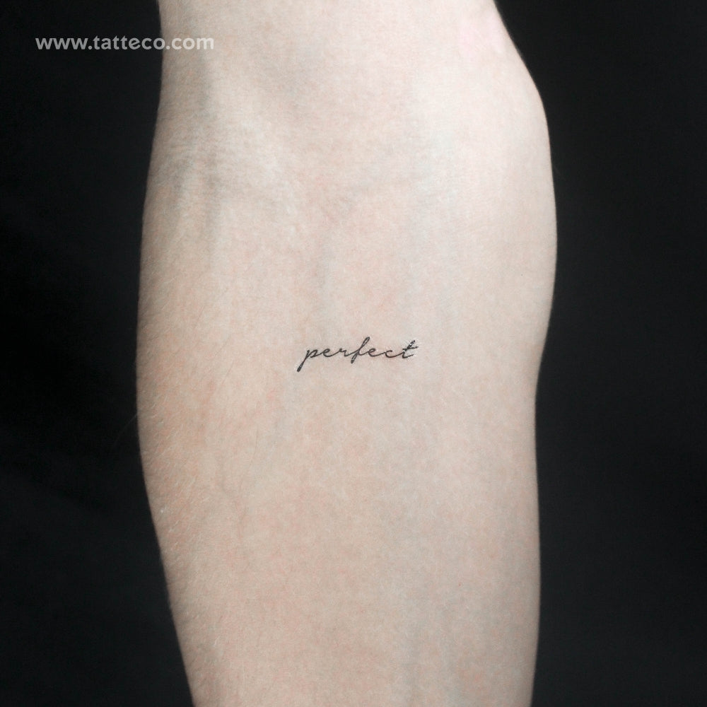 Perfect Temporary Tattoo - Set of 3