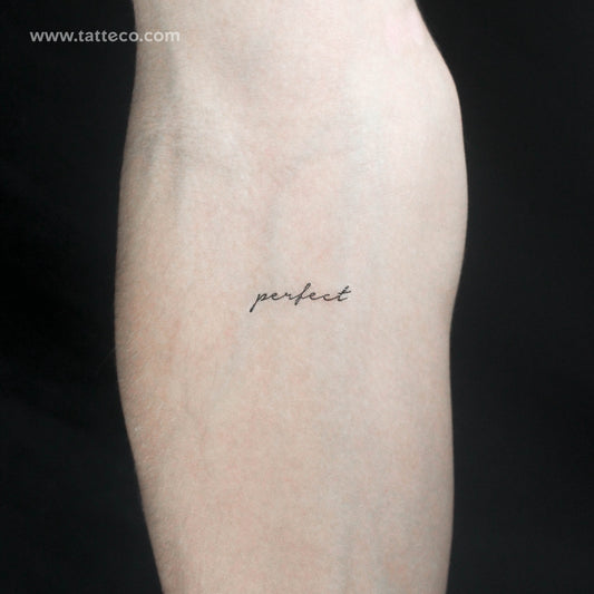 Perfect Temporary Tattoo - Set of 3