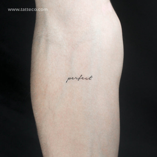 Perfect Temporary Tattoo - Set of 3