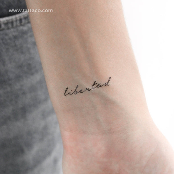 Libertad Temporary Tattoo - Set of 3