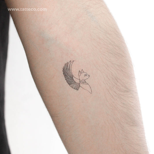 Tatuaje temporal de Bastet - Juego de 3