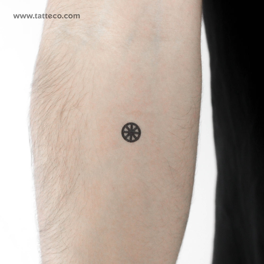 Wheel Of The Year Temporary Tattoo - Set of 3