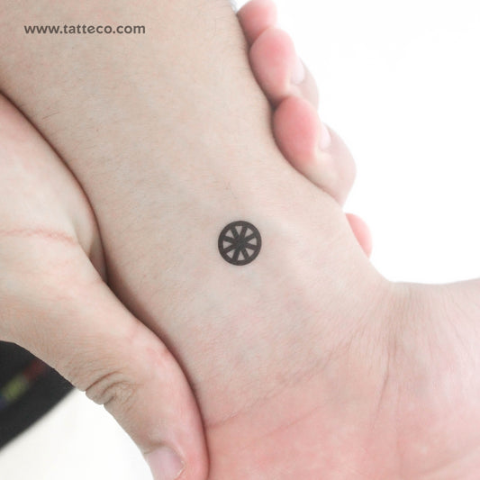 Tatuaje temporal de la Rueda del Año - Juego de 3