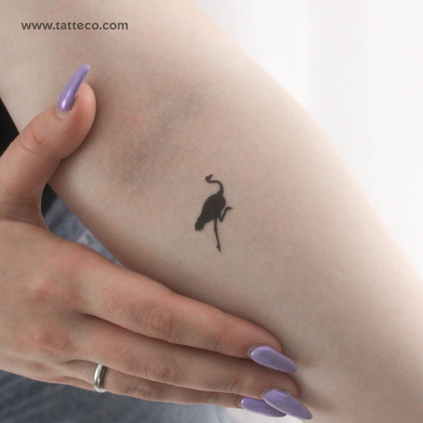Ostrich Temporary Tattoo - Set of 3