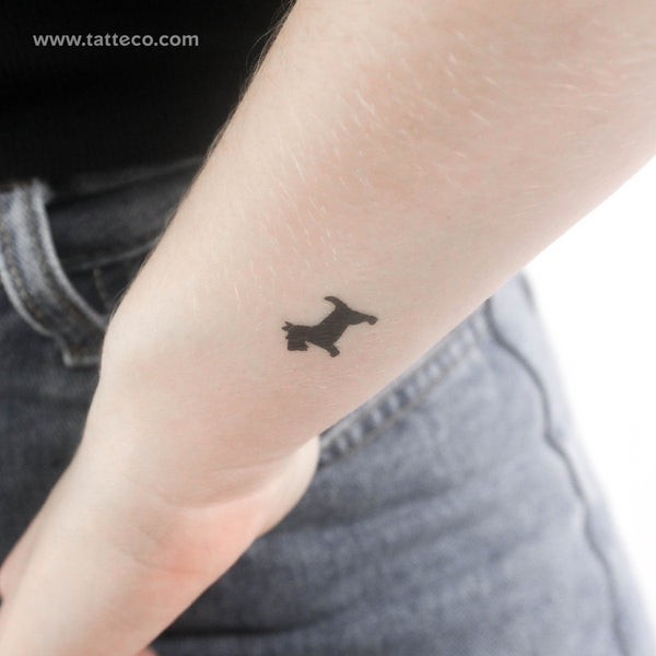 Scottish Terrier Temporary Tattoo - Set of 3