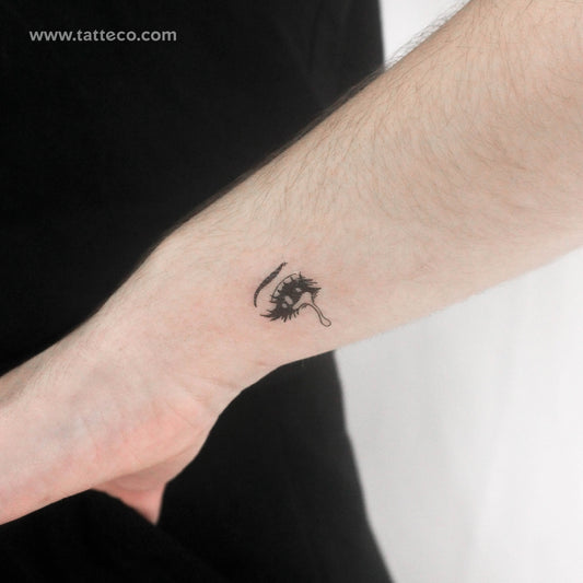 Tatuaje temporal "Ojo pequeño llorando" de Tukoi - Juego de 3