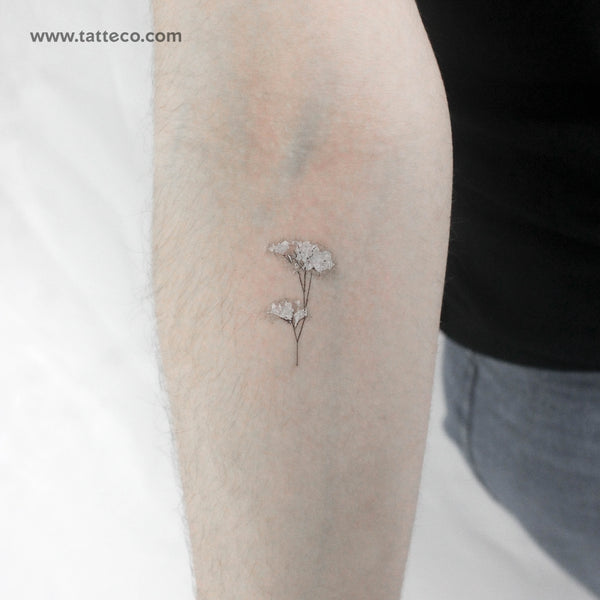 Gypsophila Temporary Tattoo - Set of 3