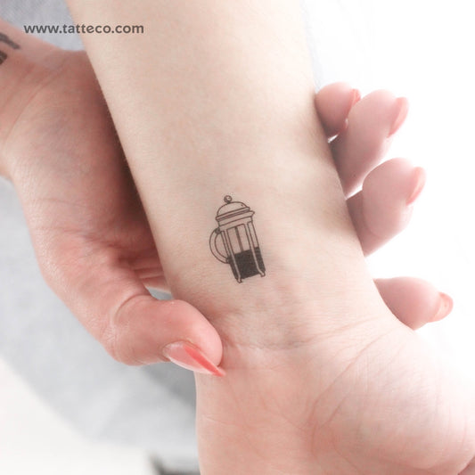 Tatuaje temporal de prensa francesa - Juego de 3