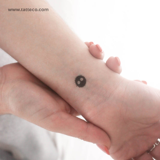 Tatuaje temporal de duendecillo de hollín - Juego de 3