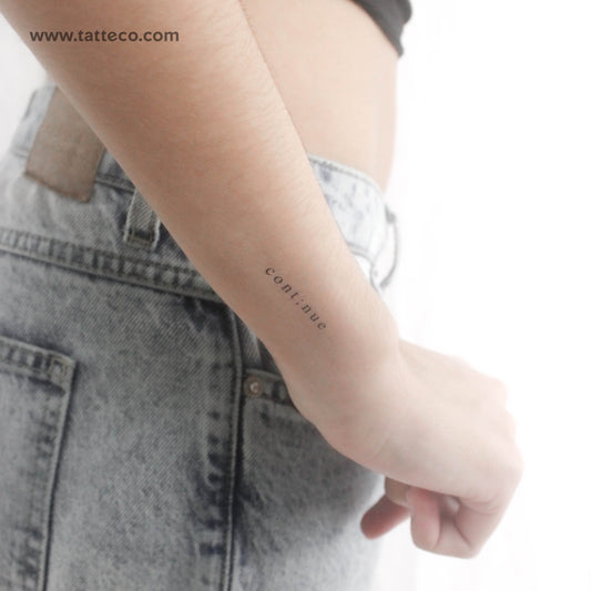 Tatuaje temporal continuo - Juego de 3