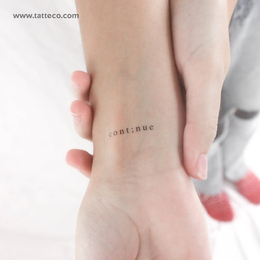 Tatuaje temporal continuo - Juego de 3