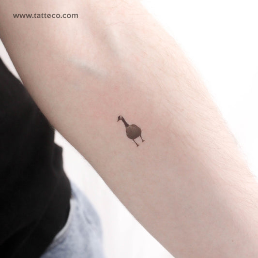 Tatuaje temporal de ganso - Juego de 3
