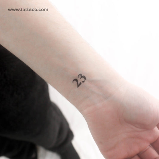 23 tatuajes temporales - Juego de 3