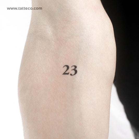 23 tatuajes temporales - Juego de 3