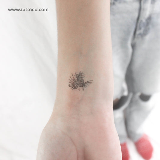 Tatuaje temporal de pez escorpión - Juego de 3