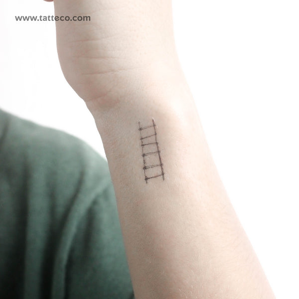 Ladder Temporary Tattoo - Set of 3