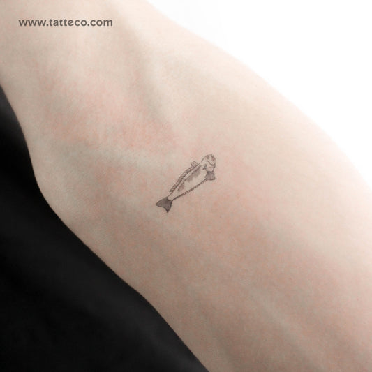Tatuaje temporal de pez escorpión pequeño - Juego de 3