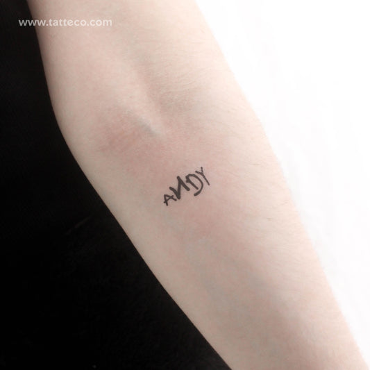 Tatuaje temporal de Andy - Juego de 3