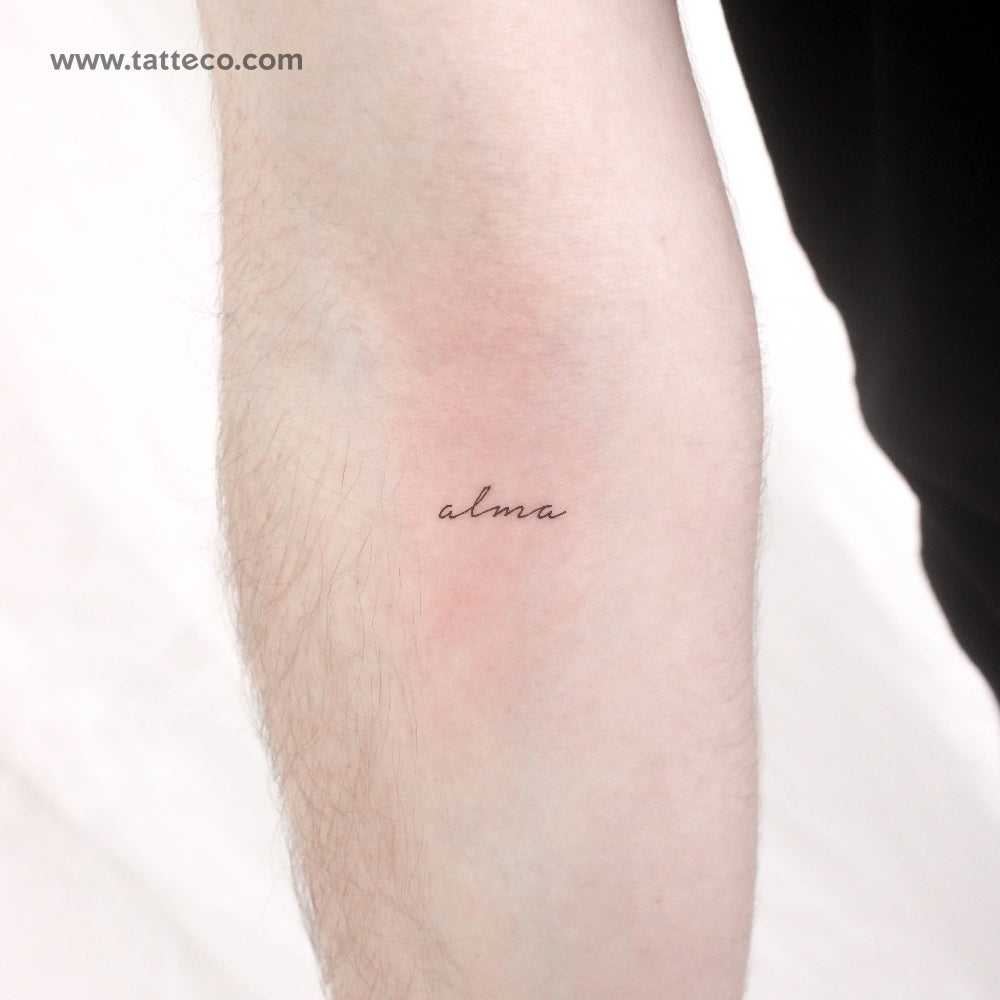 Alma Temporary Tattoo - Set of 3