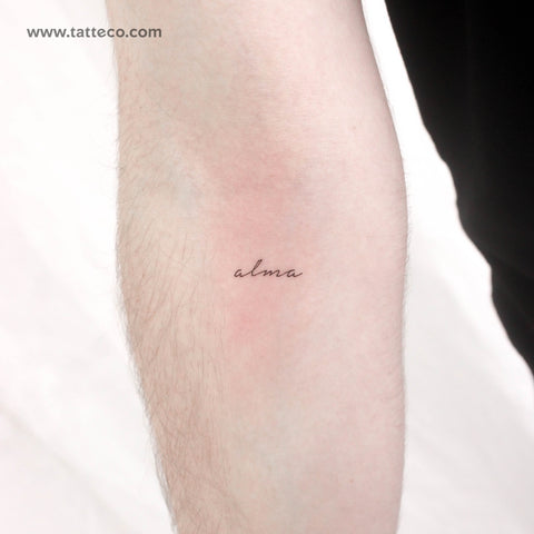 Alma Temporary Tattoo - Set of 3