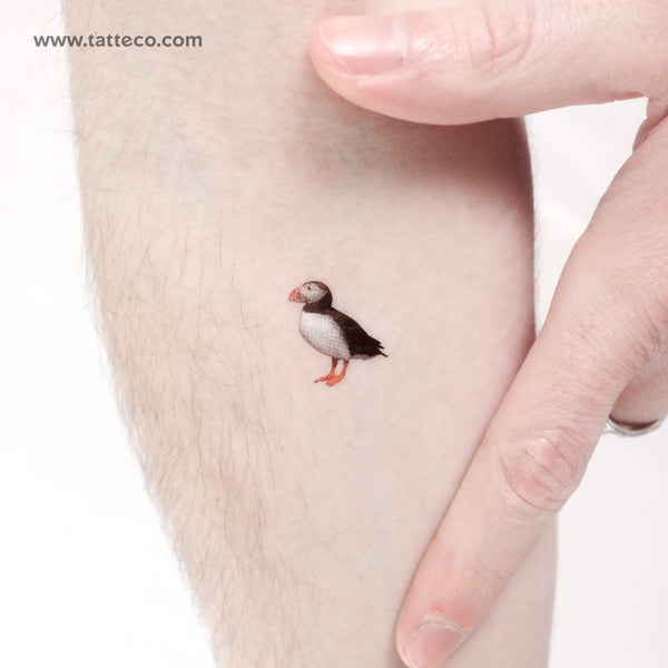 Puffin Temporary Tattoo - Set of 3