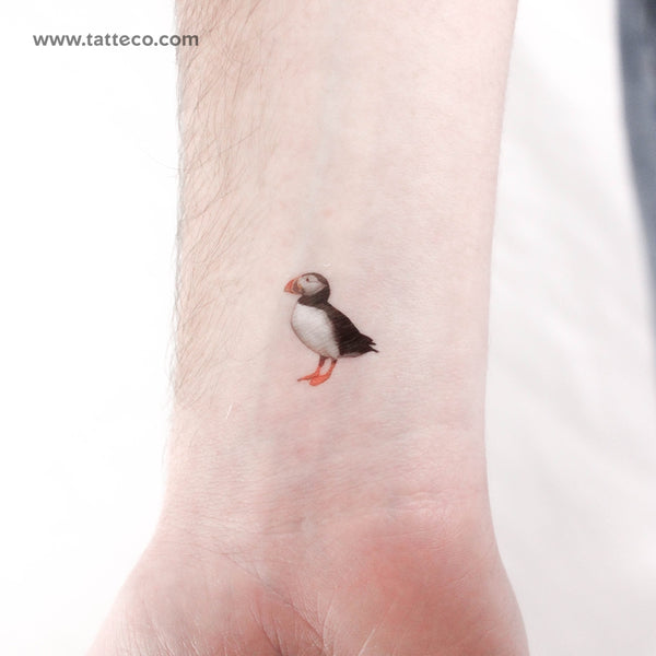 Puffin Temporary Tattoo - Set of 3