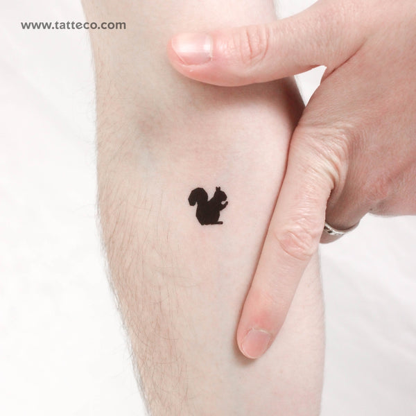 Little Squirrel Temporary Tattoo - Set of 3